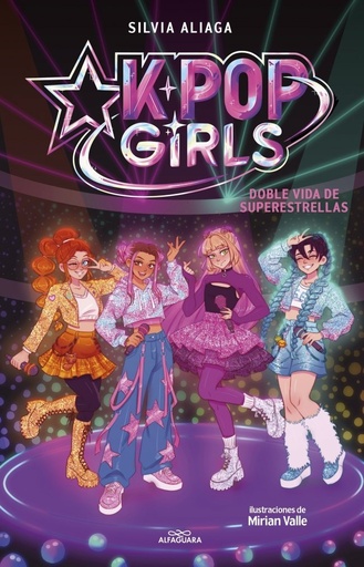 [979-13-87949-87-7] Doble vida de superestrellas (Kpop Girls 1)