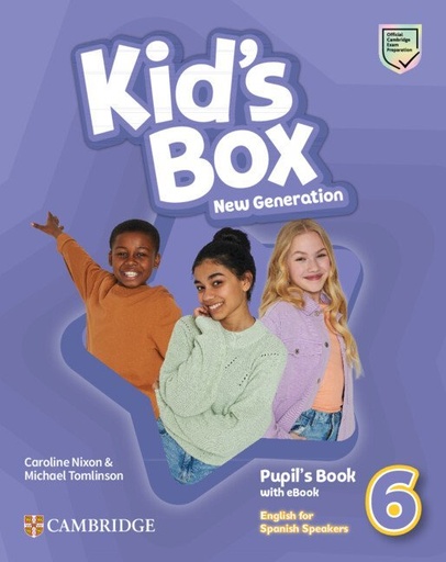 [978-84-1322-529-6] Kid's Box New Generation English for Spanish Speakers Level 6 Pupil's Book with eBook