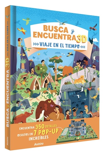 [979-10-395-8347-3] Busca y encuentra 3D. Viaje en el tiempo POP-UP