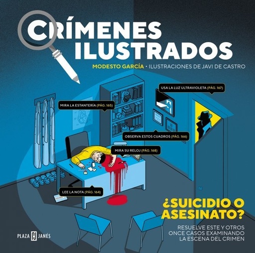 [978-84-01-04214-0] Crímenes ilustrados - ¿Suicidio o asesinato? (Edición tapa blanda)