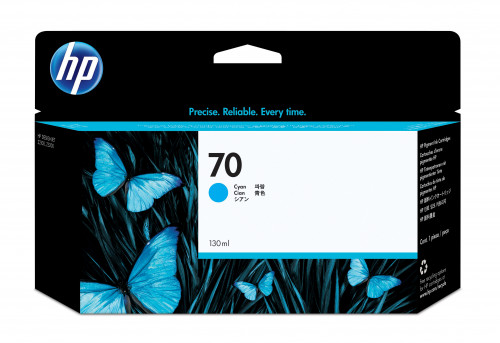 [C9452A] Hp 70 cartucho de tinta HP70 cian (C9452A)