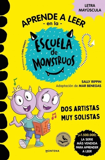 [979-13-87724-18-4] Aprender a leer en la Escuela de Monstruos 24 - Dos artistas muy solistas