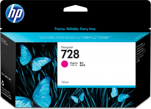 [F9J66A] Hp 728 cartucho de tinta HP728 magenta (F9J66A)