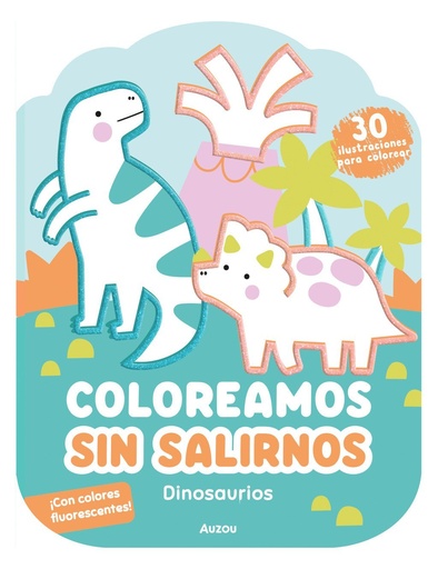 [979-10-395-8059-5] Coloreamos sin salirnos. Dinosaurios