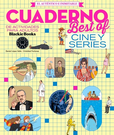 [979-13-88154-65-2] Cuaderno Blackie BEST OF - cine y series