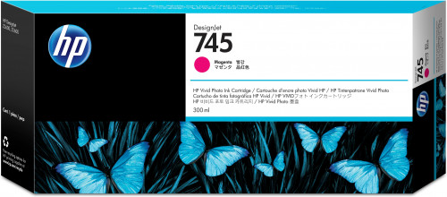 [F9K01A] Hp 745 cartucho de tinta HP745 magenta (F9K01A)