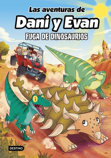 [978-84-08-32630-4] Las aventuras de Dani y Evan 16. Fuga de dinosaurios