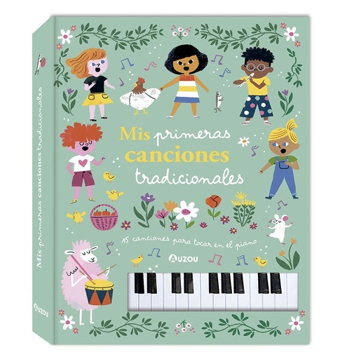 [979-10-395-1623-5] Libro piano. Mis primeras canciones tradicionales