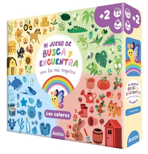 [979-10-395-8349-7] Mi juego de busca y encuentra. Los colores - Pequeñas manitas