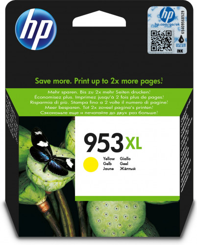 [F6U18AE#BGY] Hp 953XL cartucho de tinta HP953XL amarillo (F6U18AE)