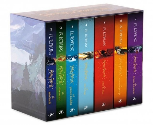[978-84-18173-19-6] Pack Harry Potter - La serie completa (Harry Potter [edición con la portada ilustrada por Jonny Duddle])