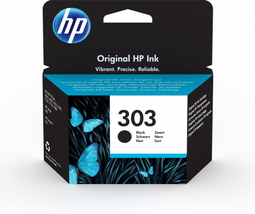 [T6N02AE#ABE] Hp 303 cartucho de tinta HP303 negro (T6N02AE)