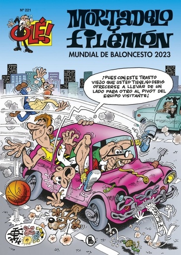 [978-84-02-42977-3] Mundial de baloncesto 2023 (Olé! Mortadelo 221)