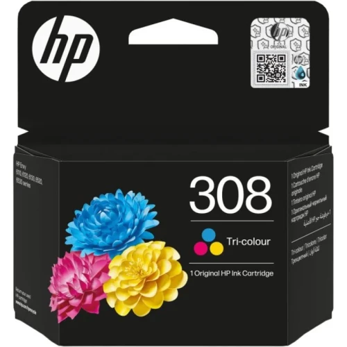 [7FP20UE] HP cartucho de tinta original 308 tricolor