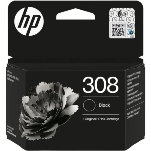 [7FP21UE] HP cartucho de tinta original 308 negra (ue)
