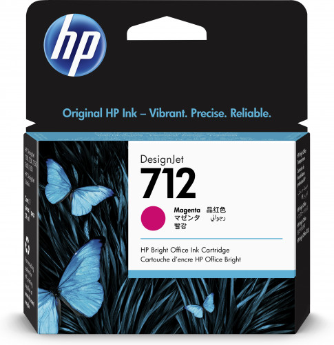 [3ED68A] Cartucho gran formato tinta hp 712 magenta (3ED68A)