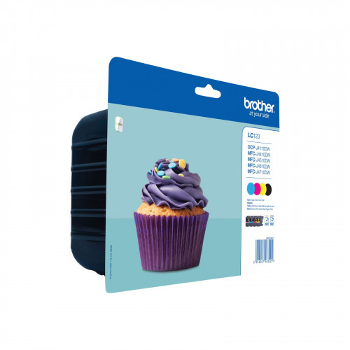 [LC123VALBP] Brother tinta LC123VALBP mfc-J4410DW/mfc-J4510DW, pack 4 ca