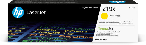 [W2192X] HP cartucho de tóner original laserjet 219X de alta capacidad amarillo
