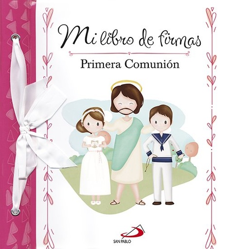 [978-84-285-4599-0] Mi libro de firmas. Mi Primera Comunión (rosa)