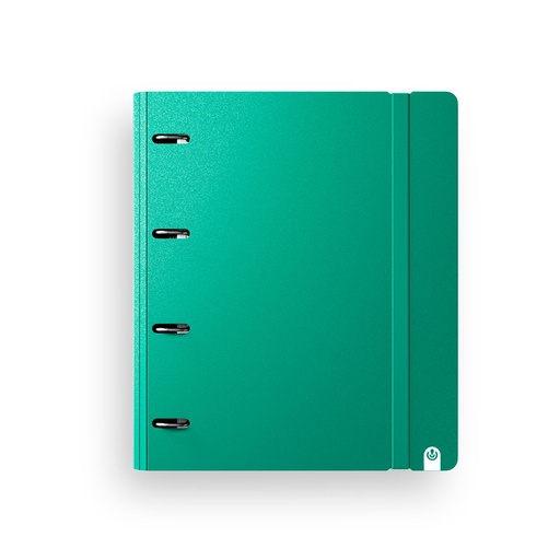 Carpeblock pp rigido foam stlye 4 anillas 35MM 120H verde