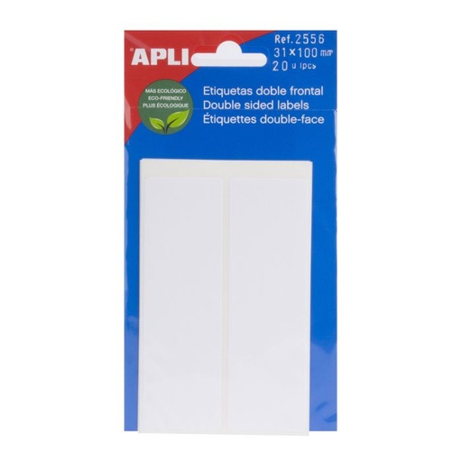 [2556] Etiqueta adhesiva APLI sobre 31X100 2556