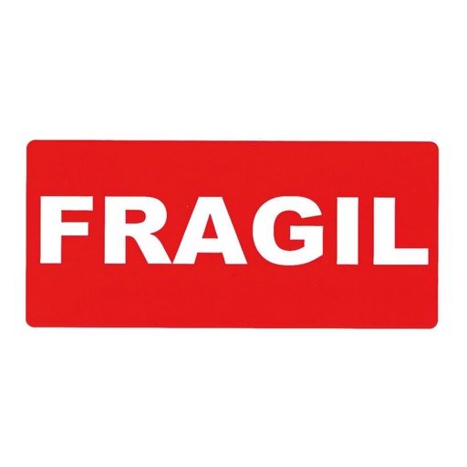 [296] Etiqueta adhesiva APLI rollo fragil 200U 100X50MM