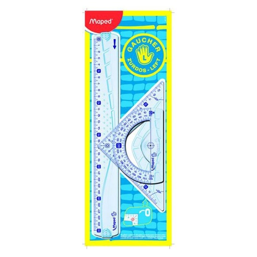 [897118] Juego reglas maped zurdos 3 piezas 30CM