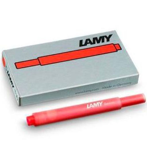 Cartuchos tinta pluma T10 rojo