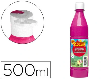[50608] Pintura tempera JOVI 500 ml ml magenta