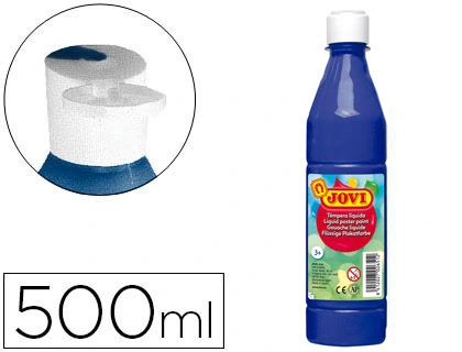 [50624] Pintura tempera JOVI 500 ml ml azul ultramar