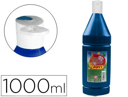 [51124] Pintura tempera JOVI 1000 ml ml azul ultramar