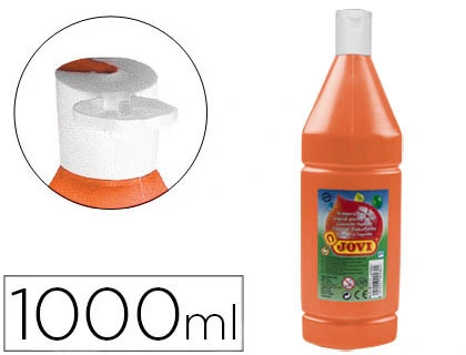 [51106] Pintura tempera JOVI 1000 ml ml naranja
