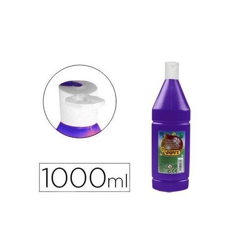 Pintura tempera JOVI 1000 ml ml violeta