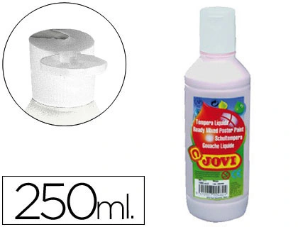 [50201] Pintura tempera JOVI 250 ml ml blanco