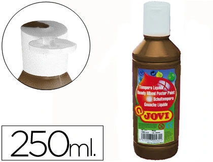 [50212] Pintura tempera JOVI 250 ml ml marron