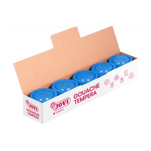 [503/21] Tempera JOVI 35 ml azul cyan
