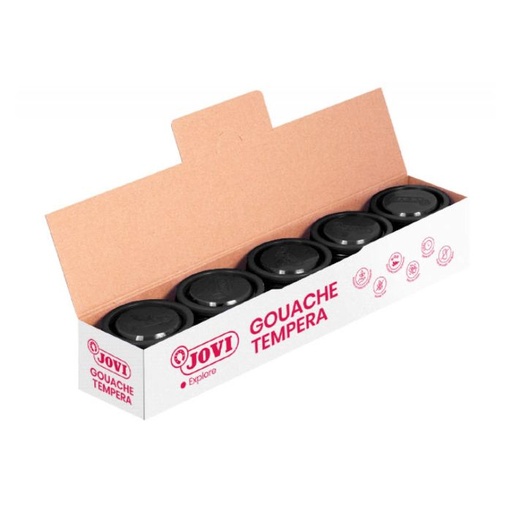 [503/30] Tempera JOVI 35 ml negro