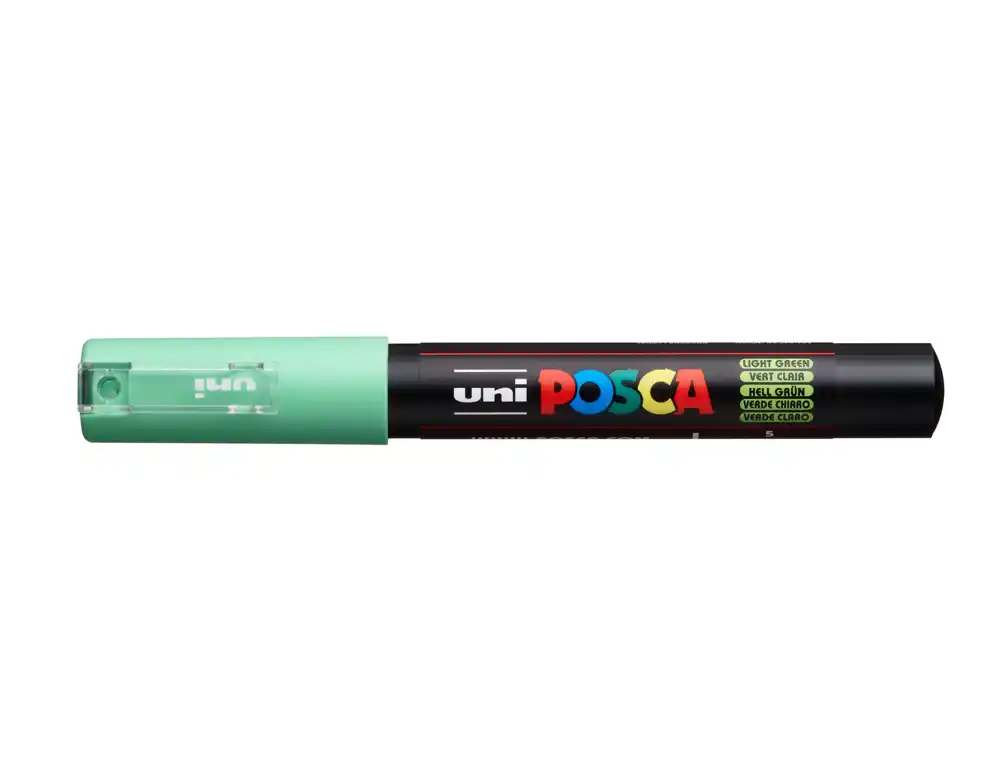 [285049000] Rotulador uni POSCA 0,7 mm pc-1M verde claro