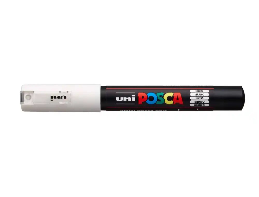 [284992000] Rotulador uni POSCA 0,7 mm pc-1M blanco