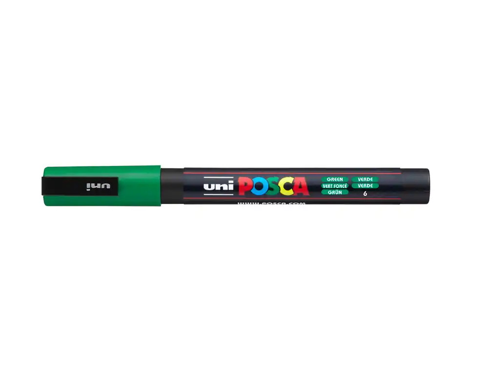 [284620000] Rotulador uni POSCA pc-3M verde