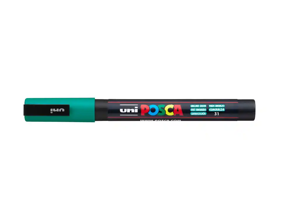 [284752000] Rotulador uni POSCA 0,9 - 1,3 mm pc-3M esmeralda