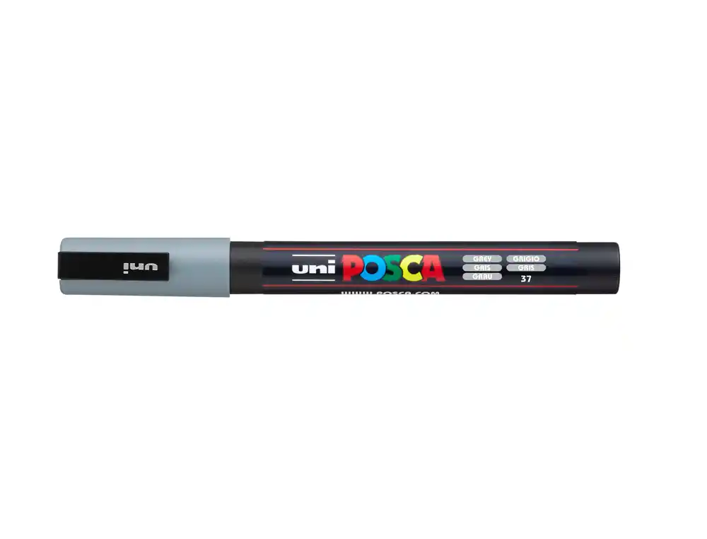 [284703000] Rotulador uni POSCA 0,9 - 1,3 mm pc-3M gris