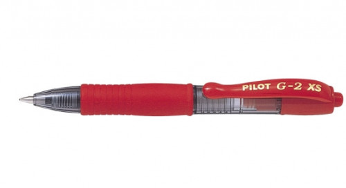 [BL-G2-XS-7-R] Boligrafo roller G2 pixie mini rojo PILOT bl-G2-xs-7-r