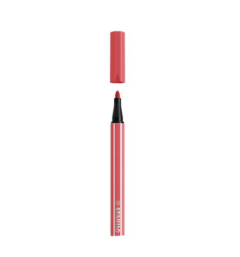 [68/47] Rotulador punta fibra media 1MM. pen 68 rojo óxido STABILO 68/47