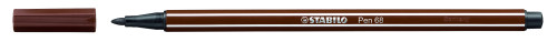 [68/45] Rotulador punta fibra media 1MM. pen 68 marron STABILO 68/45