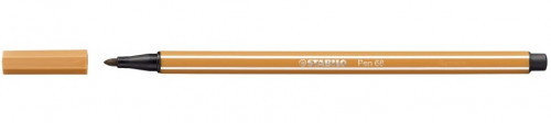 [68/89] Rotulador punta fibra media 1MM. pen 68 ocre oscuro STABILO 68/89