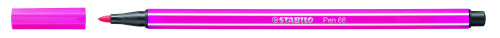 [68/56] Rotulador punta fibra media 1MM. pen 68 rosa STABILO 68/56