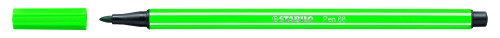 [68/36] Rotulador punta fibra media 1MM. pen 68 verde STABILO 68/36