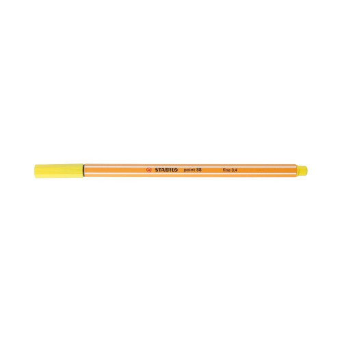 [88/24] Rotulador punta fina point 88 0.4MM amarillo limon STABILO 88/24