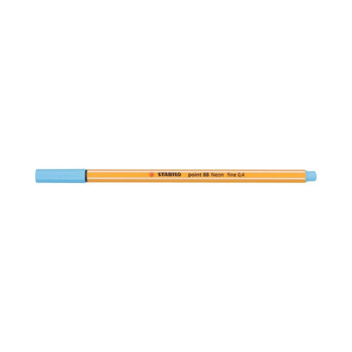 [88/031] Rotulador punta fina point 88 0.4MM azul neon STABILO 88/031